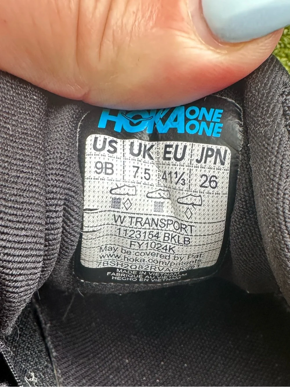 Hoka transport sneakers